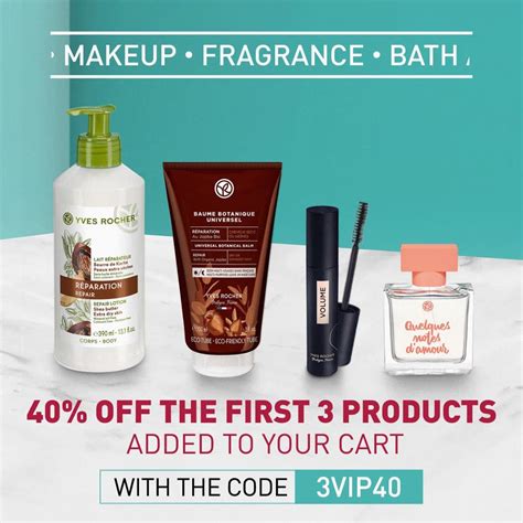 yves rocher discount code.